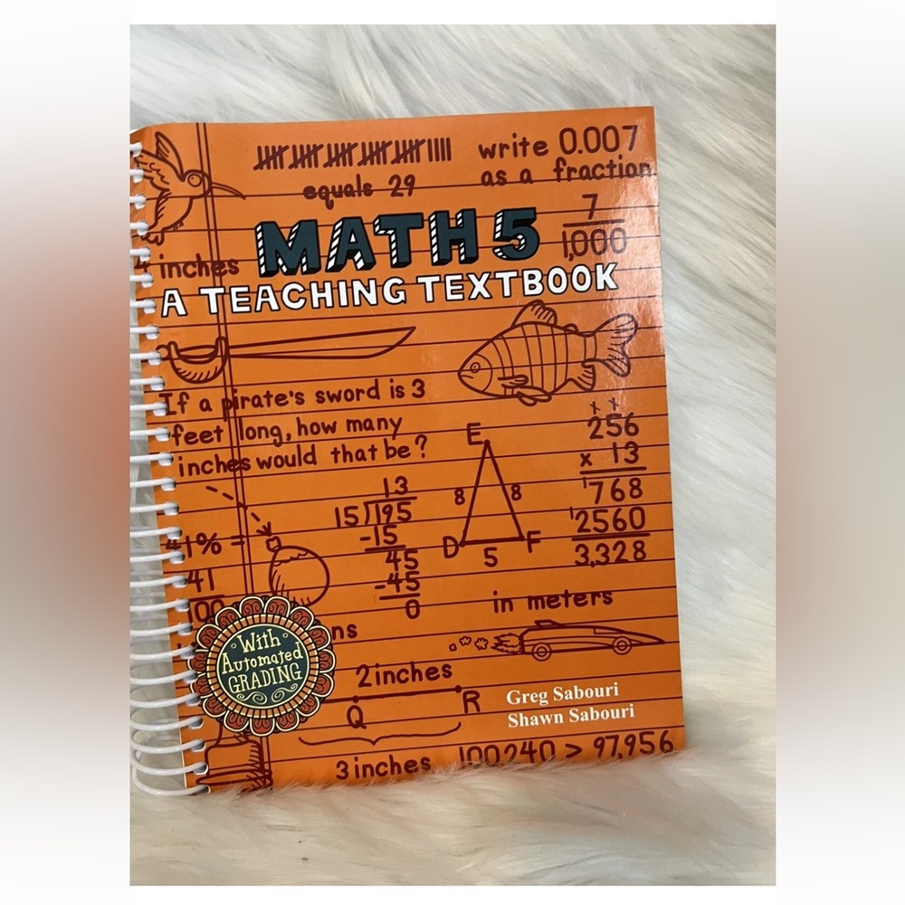 Math 5- teaching textbook - Picture 2 of 11